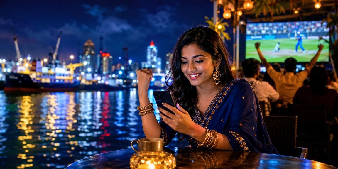 চট্টগ্রামে একজন খেলোয়াড় ক্রিকেট ম্যাচ দেখার ফাঁকে bed11 - এ স্লট খেলছেন